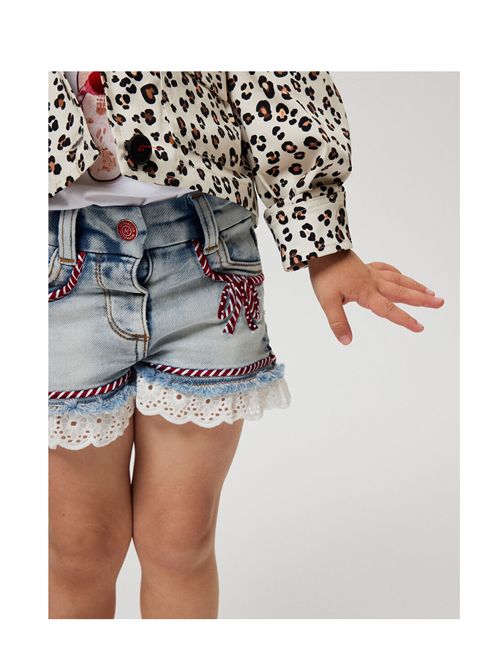 Shorts, bambina, logato. MONNALISA | 19E420NP 50200062